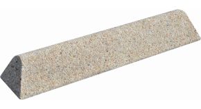 Bordure béton grains fins dorés 