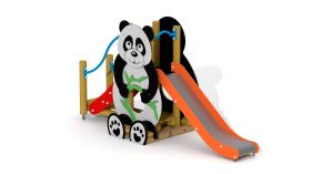 Toboggan Pingouin et Panda - 2 à 6 ans