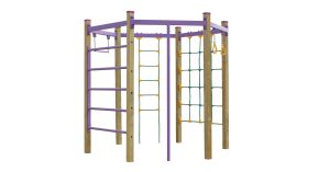 Jeux à grimper La cages aux écureuils - 3 à 12 ans