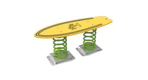 Jeu sur ressort La planche de surf - 2 à 12 ans