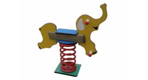 Jeu sur ressort Eléphant - 2 à 8 ans