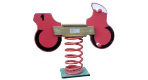 Jeu sur ressort Moto - 4 à 10 ans