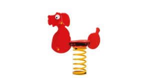 Jeu sur ressort Le chien rouge - 1 à 12 ans