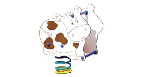 Jeu sur ressort 2 joues vache - 2 à 12 ans