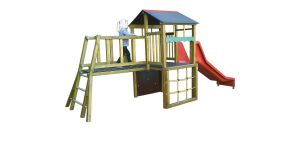 Aire de jeux Le toboggan escalade