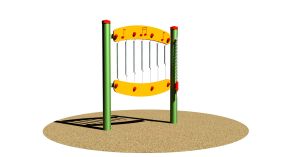 Panneau sensoriel Le xylophone - Tous âges