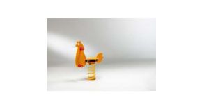 Jeu sur ressort Le coq - 1 à 12 ans