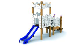 Aire de jeux Château des chevaliers - 2 à 6 ans