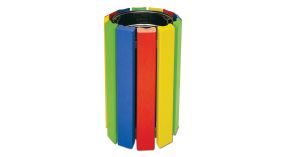 Poubelle pour aires de jeux Bambin - Multicolore - 40 L