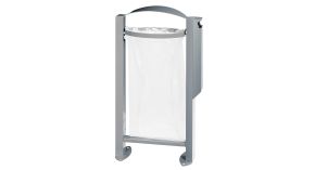 Poubelle vigipirate sur pieds 60 L Nairobi - Cendrier