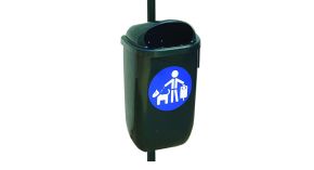 Poubelle pour borne canine - 50 L