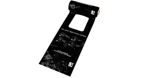 Sacs de déjections canines - 20 rouleaux de 200 sacs bretelles noirs