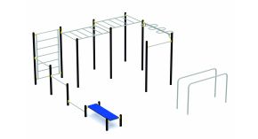 Parcours Street Workout - 10 exercices