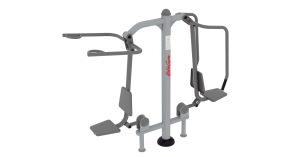 Appareil de musculation extérieur élévateur flexion bras