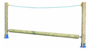 Matériel de street workout enfants rouleau d'équilibre