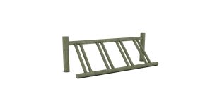 Range vélos forestier - 4 places