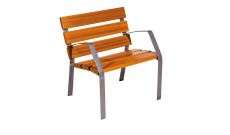 Banc et fauteuil pieds fonte Apt