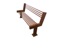 Banc tôle perforée Bar Le Duc - Couleurs