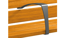 ACCOUDOIR CENTRAL POUR BANC MENTON