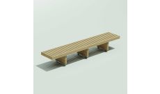 BANC MODULABLE LORIENT EN BOIS NON TRAITE 
