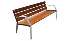 Banc et fauteuil Apt pieds alu 