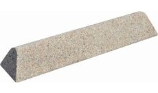 Bordure béton grains fins dorés 