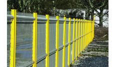 Clôture métallique