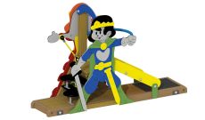 Aire de jeux Toboggan - Western I Princesse