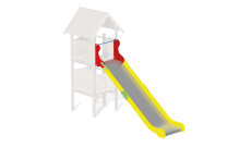 Aire de jeux Tour de guet - Option toboggan - Droit