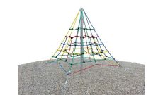 Jeu à grimper La pyramide en filet de cordes - 3 à 12 ans