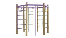 Jeux à grimper La cages aux écureuils - 3 à 12 ans