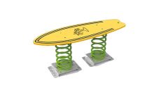 Jeu sur ressort La planche de surf - 2 à 12 ans