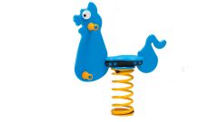 Jeu sur ressort Le chat bleu - 1 à 12 ans