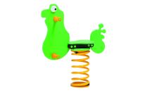 Jeu sur ressort La grenouille verte - 1 à 12 ans