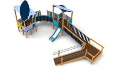 Aire de jeux extérieur Fort Saint-Louis - 2 à 12 ans