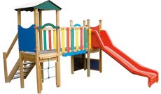 Aire de jeux Chateau fort - 2 à 12 ans