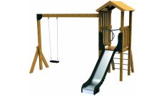 Aire de jeux La tour d'Edgar - 3 à 12 ans