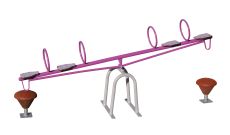 Balançoire à bascule 4 places - 3 à 12 ans