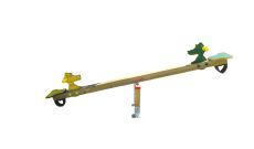 Balançoire à bascule Crocos - 2 à 8 ans