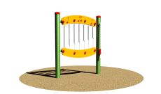 Panneau sensoriel Le xylophone - Tous âges