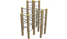 Jeux à grimper Le labyrinthe - 3 à 12 ans