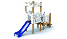 Aire de jeux Château des chevaliers - 2 à 6 ans