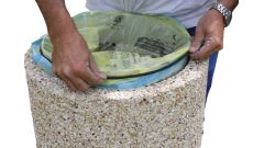 Cercle intérieur noir pour poubelle Cavanac