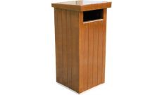 Poubelle extérieure en béton Barcarès - 130 L