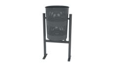 Corbeille Istanbul acier