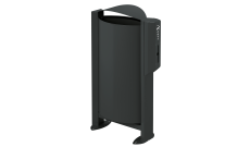 Poubelle sur pieds 60 L Nairobi - Distributeur sachets canin