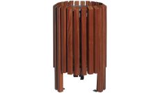 Poubelle bois extérieur Nicea- 40 L 