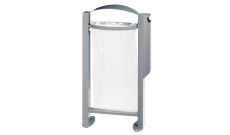 Poubelle vigipirate sur pieds 60 L Nairobi - Cendrier