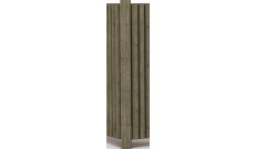 Poteau cache conteneur Montreal