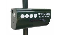 Distributeur de sacs de déjections canines - Capacité 200 sacs